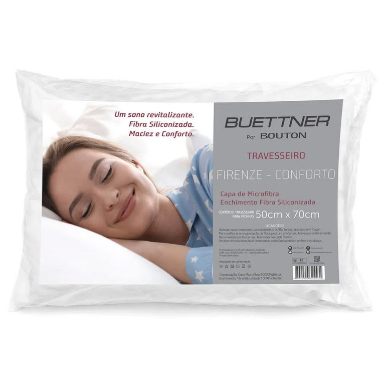 Travesseiro Firenze Conforto - Buettner
