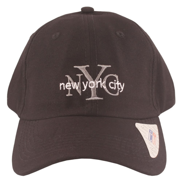 Boné Aba Curva Classic Hats New York City Preto