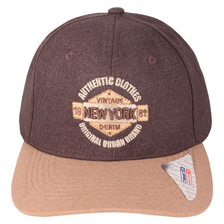 Boné Aba Curva Snapback Classic Hats New York 1982