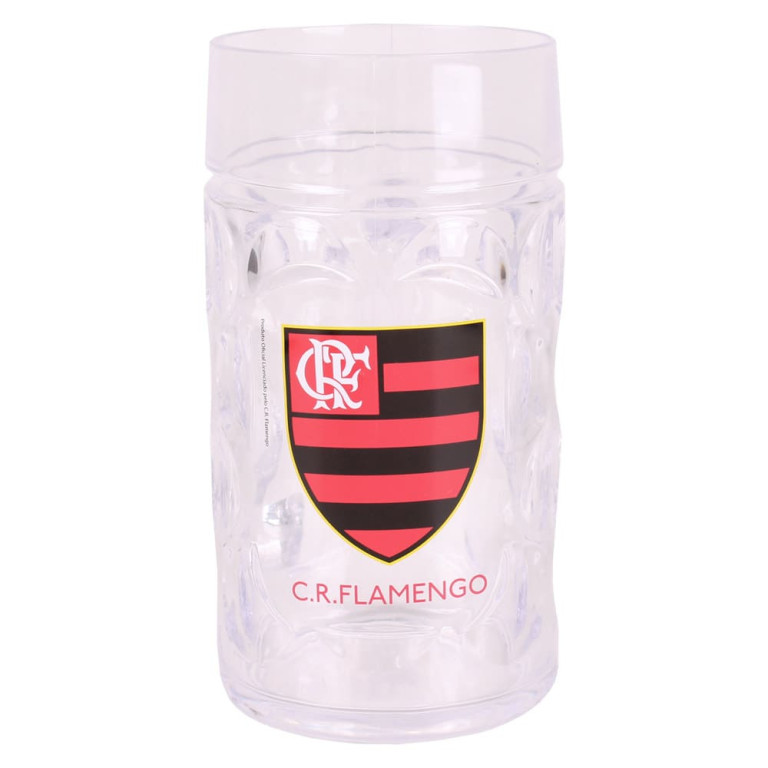 Caneca do Flamengo de Plástico Gigante 900 ml
