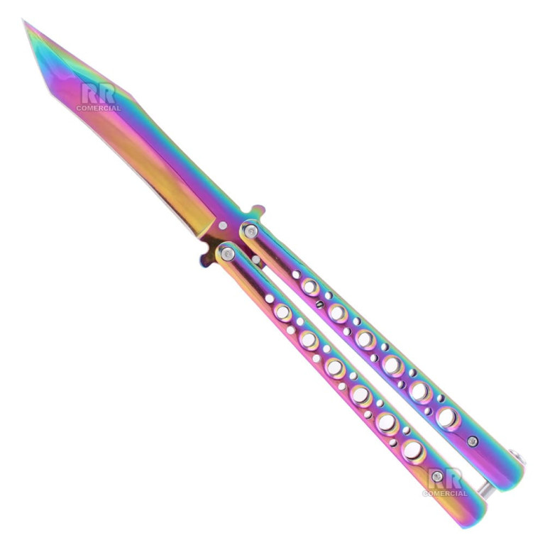 Canivete Butterfly Multi Color AK1-CS3 1