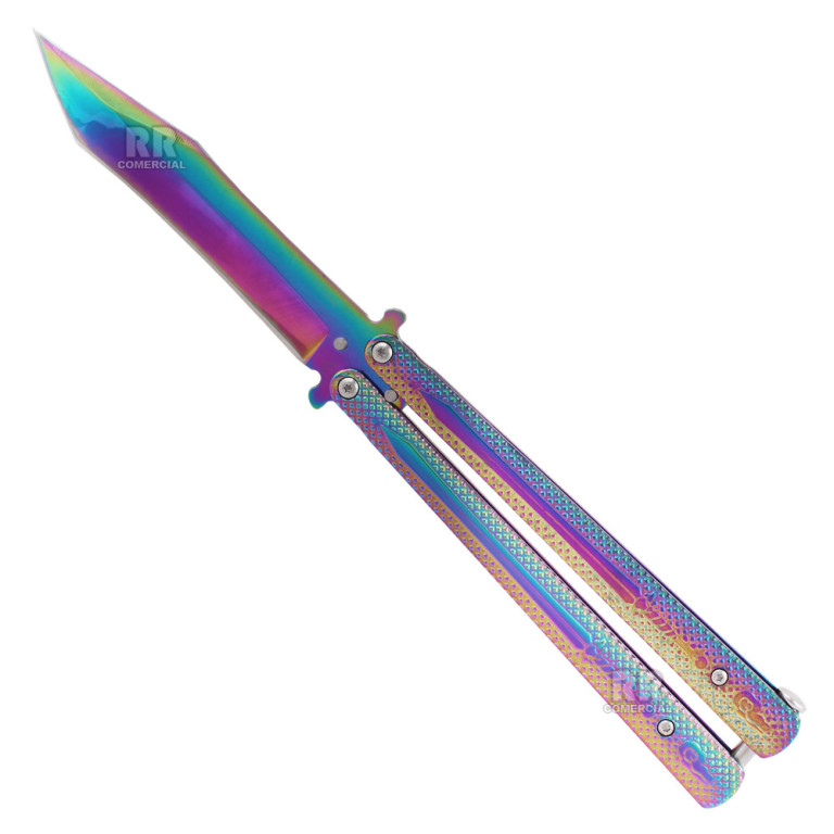 Canivete Butterfly Multi Color AK3-CS3 1