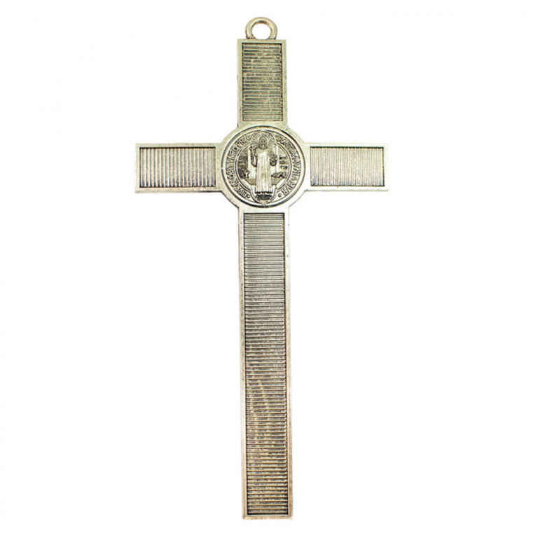Imagem Crucifixo de Parede em Metal 30 cm