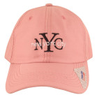 Boné Aba Curva Classic Hats New York City Rosa 2