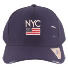Boné Aba Curva Classic Hats NYC Marinho 2