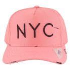 Boné Aba Curva Classic Hats NYC Pink 2