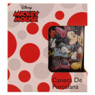 Caneca de Porcelana Preta Mickey & Minnie 400 ml 3